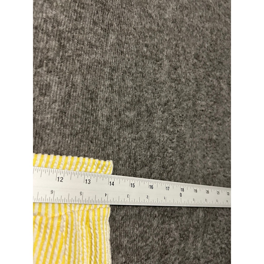 Zara textured shorts yellow mens medium casual new cotton blend - Picture 5 of 7